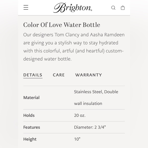 FOUR items Brighton Tote Scarf Water Bottle Coin Purse - Picture 12 of 16